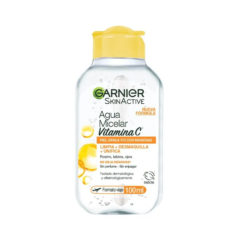 AGUA MICELAR GARNIER CON VITAMINA C 