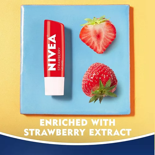 BALSAMO NIVEA STRAMBERRY