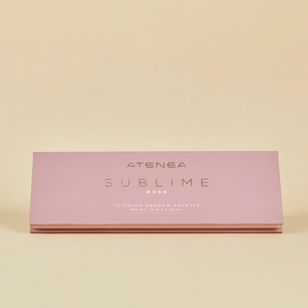 PALETA DE SOMBRAS ROSE 12 TONOS SUBLIME 